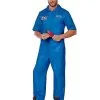 Spirit Halloween Adult Rod's Pipe And Drain Jumpsuit Costume -Halloween Clothing Theme Store 01599448 a
