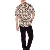 Spirit Halloween Adult Vintage Button Up Shirt -Halloween Clothing Theme Store 01599638 a