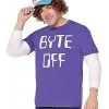 Spirit Halloween Adult Byte Off T Shirt - Stranger Things -Halloween Clothing Theme Store 01600097 a