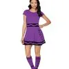 Spirit Halloween Adult Vivid Violet Crayon Dress Costume - Crayola -Halloween Clothing Theme Store 01600527 a