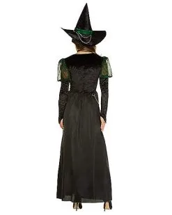 Spirit Halloween Adult Wicked Witch Costume - The Wizard Of Oz -Halloween Clothing Theme Store 01601095 b