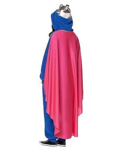 Spirit Halloween Adult Super Grover Union Suit - Sesame Street -Halloween Clothing Theme Store 01601558 d