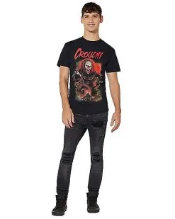Spirit Halloween Crouchy T Shirt -Halloween Clothing Theme Store 01601889 d
