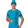 Spirit Halloween Adult Cerulean Crayon Costume Kit - Crayola -Halloween Clothing Theme Store 01602465 a
