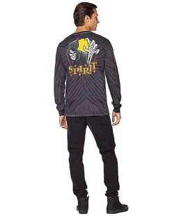 Spirit Halloween Tie Dye Long Sleeve T Shirt -Halloween Clothing Theme Store 01602820 b