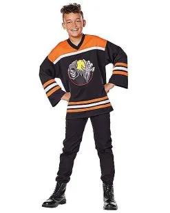 Halloween Clothing Theme Store 33 Kids Spirit Halloween Hockey Jersey