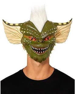 Spirit Halloween Stripe Half Mask - Gremlins -Halloween Clothing Theme Store 01604958 b