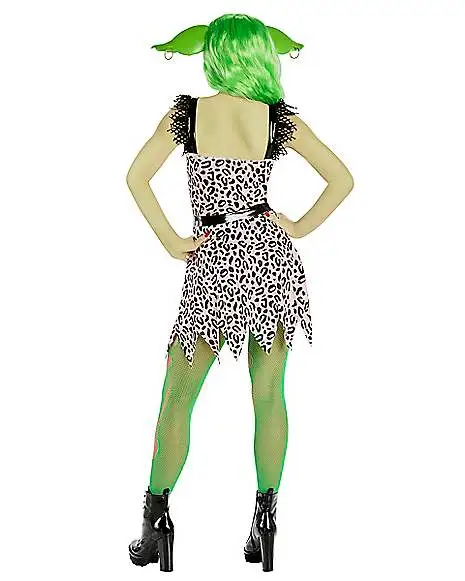 Spirit Halloween Adult Greta Dress Costume - Gremlins 4 Spirit Halloween Adult Greta Dress Costume - Gremlins - Image 2