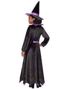 Spirit Halloween Kids Coven Academy Witch Jacket Costume -Halloween Clothing Theme Store 01605690 b