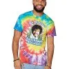 Spirit Halloween Happy Accidents Tie Dye Bob Ross T Shirt 2 Spirit Halloween Happy Accidents Tie Dye Bob Ross T Shirt -Halloween Clothing Theme Store 03211547 a