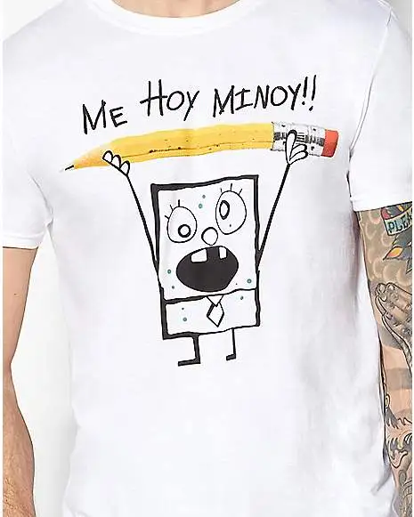 Spirit Halloween Me Hoy Minoy SpongeBob T Shirt - Nickelodeon 4 Spirit Halloween Me Hoy Minoy SpongeBob T Shirt - Nickelodeon - Image 2