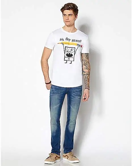 Spirit Halloween Me Hoy Minoy SpongeBob T Shirt - Nickelodeon 5 Spirit Halloween Me Hoy Minoy SpongeBob T Shirt - Nickelodeon - Image 3