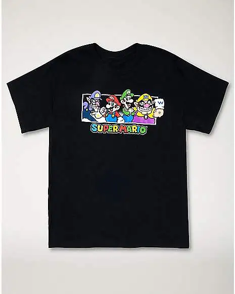 Spirit Halloween Super Mario Bros T Shirt - Nintendo 3 Spirit Halloween Super Mario Bros T Shirt - Nintendo