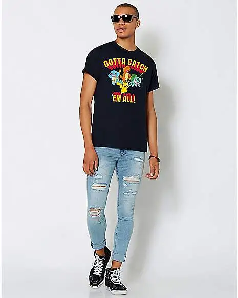 Spirit Halloween Gotta Catch 'Em All T Shirt - Pokemon 5 Spirit Halloween Gotta Catch 'Em All T Shirt - Pokemon - Image 3