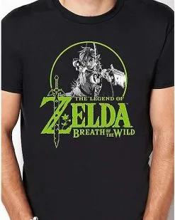 Spirit Halloween The Legend Of Zelda Breath Of The Wild T Shirt -Halloween Clothing Theme Store 04170858 b