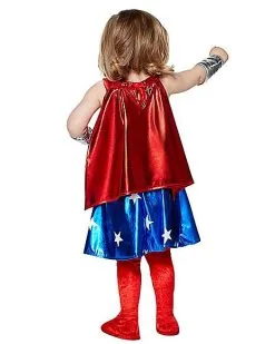 Spirit Halloween Toddler Wonder Woman Costume - DC Comics -Halloween Clothing Theme Store 07022296 b