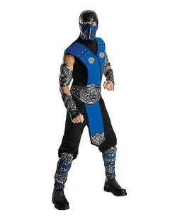 Spirit Halloween Adult Sub-Zero Costume - Mortal Kombat