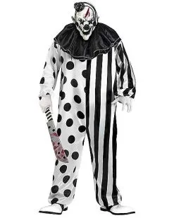 Spirit Halloween Adult Killer Clown Plus Size Costume -Halloween Clothing Theme Store 07191943 a