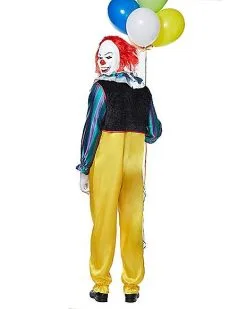 Spirit Halloween Adult Pennywise Costume - It -Halloween Clothing Theme Store 07268048 b