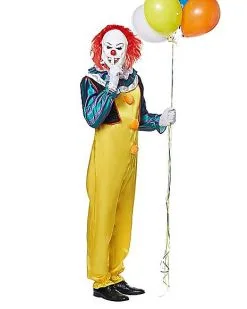 Spirit Halloween Adult Pennywise Costume - It -Halloween Clothing Theme Store 07268048 d