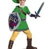 Spirit Halloween Kids Link Costume Deluxe - The Legend Of Zelda -Halloween Clothing Theme Store 07316078 a
