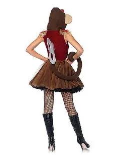 Spirit Halloween Adult Wind-Up Monkey Costume -Halloween Clothing Theme Store 07398522 b