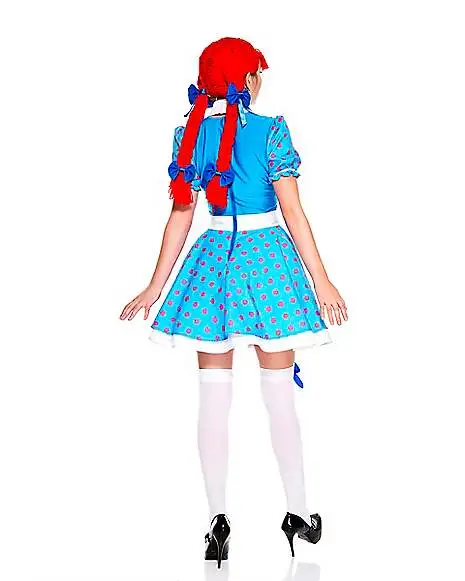 Spirit Halloween Adult Racy Rag Doll Costume 4 Spirit Halloween Adult Racy Rag Doll Costume - Image 2