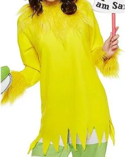 Spirit Halloween Adult Sam I Am Costume - Dr. Seuss -Halloween Clothing Theme Store 07403066 e