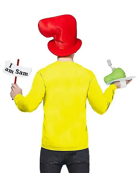 Spirit Halloween Sam I Am Accessory Kit - Dr. Seuss 5 Spirit Halloween Sam I Am Accessory Kit - Dr. Seuss - Image 3