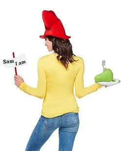 Spirit Halloween Sam I Am Accessory Kit - Dr. Seuss 9 Spirit Halloween Sam I Am Accessory Kit - Dr. Seuss -Halloween Clothing Theme Store 07403306 d