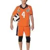 Spirit Halloween Adult Orange Volleyball Uniform Costume -Halloween Clothing Theme Store 07423783 a