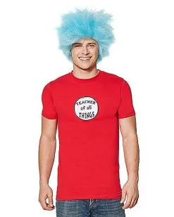 Spirit Halloween Teacher Of All Things Patch - Dr. Seuss -Halloween Clothing Theme Store 07449168 e