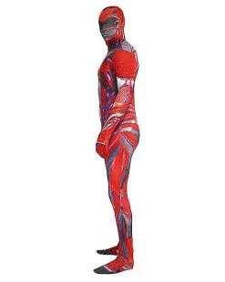 Spirit Halloween Adult Red Ranger Skin Suit Costume - Power Rangers 8 Spirit Halloween Adult Red Ranger Skin Suit Costume - Power Rangers -Halloween Clothing Theme Store 07471550 c