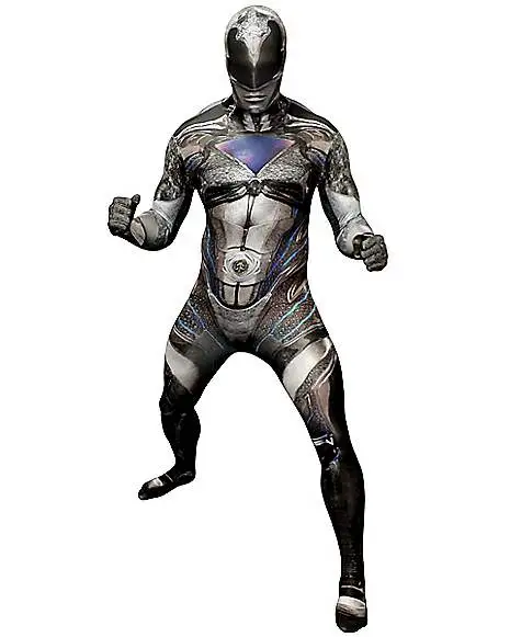 Spirit Halloween Adult Black Ranger Skin Suit Costume - Power Rangers 3 Spirit Halloween Adult Black Ranger Skin Suit Costume - Power Rangers