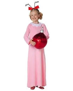 Spirit Halloween Toddler Cindy Lou Who Costume - Dr. Seuss -Halloween Clothing Theme Store 07475304 d