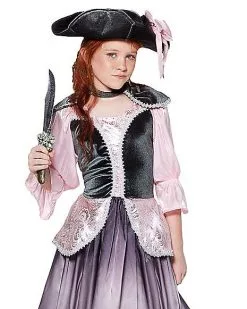 Spirit Halloween Kids Gwenevive The Pirate Costume -Halloween Clothing Theme Store 07489669 e