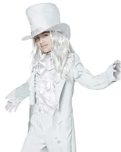 Spirit Halloween Kids Ghostly Gent Costume - The Signature Collection -Halloween Clothing Theme Store 07491392 c