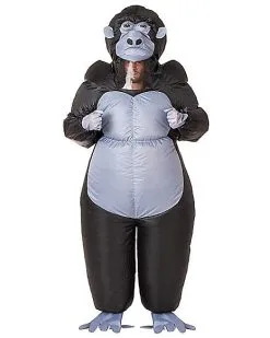 Spirit Halloween Adult Inflatable Gorilla Costume