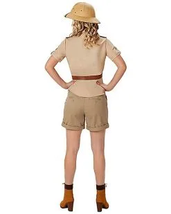 Spirit Halloween Adult Women's Zookeeper Costume -Halloween Clothing Theme Store 07520398 c