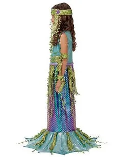Spirit Halloween Kids Mermaid Costume -Halloween Clothing Theme Store 07522055 c