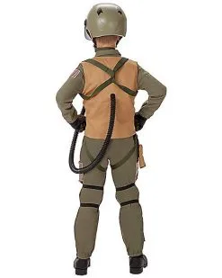 Spirit Halloween Kids Jet Fighter Costume - The Signature Collection -Halloween Clothing Theme Store 07522238 c