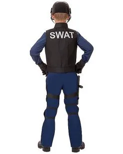 Spirit Halloween Kids SWAT Costume - The Signature Collection 8 Spirit Halloween Kids SWAT Costume - The Signature Collection -Halloween Clothing Theme Store 07522261 c