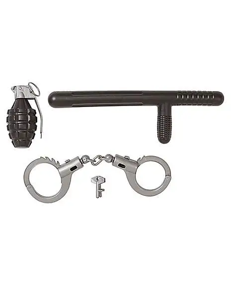 Spirit Halloween Kids SWAT Costume - The Signature Collection 6 Spirit Halloween Kids SWAT Costume - The Signature Collection - Image 4