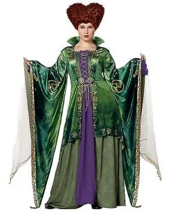 Spirit Halloween Adult Winifred Sanderson Costume The Signature Collection - Hocus Pocu -Halloween Clothing Theme Store 07523434 a