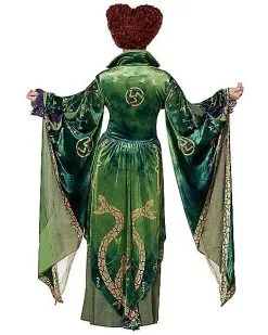 Spirit Halloween Adult Winifred Sanderson Costume The Signature Collection - Hocus Pocu -Halloween Clothing Theme Store 07523434 b