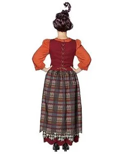Spirit Halloween Adult Mary Sanderson Costume The Signature Collection - Hocus Pocus -Halloween Clothing Theme Store 07523442 e