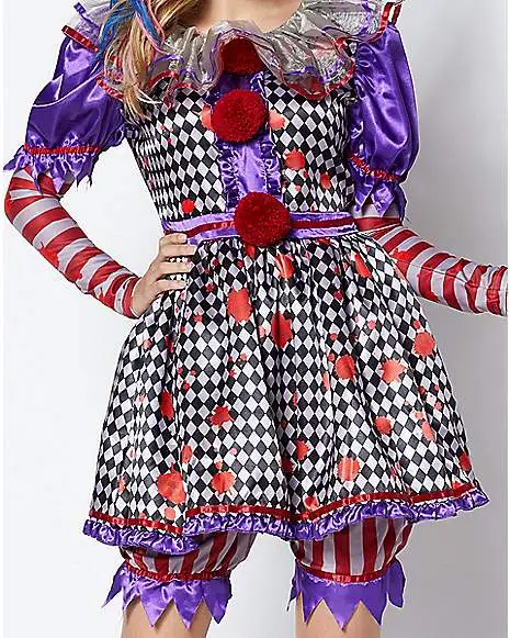 Spirit Halloween Adult Killer Clown Costume 7 Spirit Halloween Adult Killer Clown Costume - Image 5