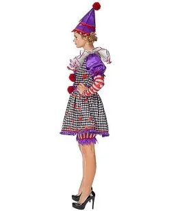 Spirit Halloween Adult Killer Clown Costume 11 Spirit Halloween Adult Killer Clown Costume -Halloween Clothing Theme Store 07530611 c
