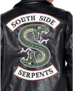 Spirit Halloween Unisex Southside Serpents Jacket – Riverdale 9 Spirit Halloween Unisex Southside Serpents Jacket – Riverdale -Halloween Clothing Theme Store 07530835 c