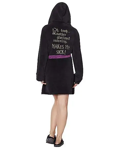 Spirit Halloween Hooded Glorious Morning Robe - Hocus Pocus 4 Spirit Halloween Hooded Glorious Morning Robe - Hocus Pocus - Image 2